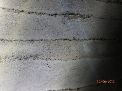 Before Corroded surface before grinding